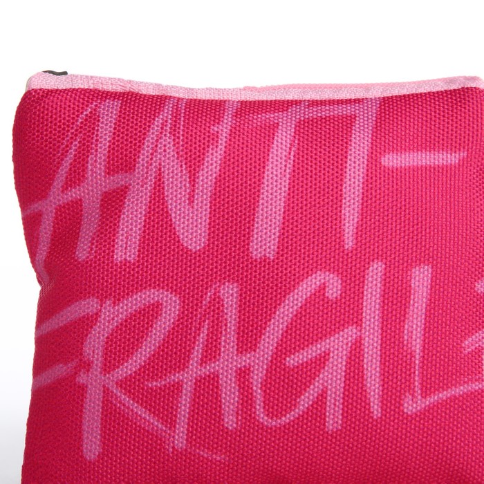 Кошелек детский текстильный "Аниме", 11х9х0,5 см, цвет розовый