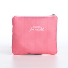 Кошелек детский текстильный "Котик", 11х9х0,5 см, цвет розовый - фото 9862371