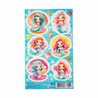 Наклейки "Русалки" 10х16 см (комплект 20 шт) - фото 23607359