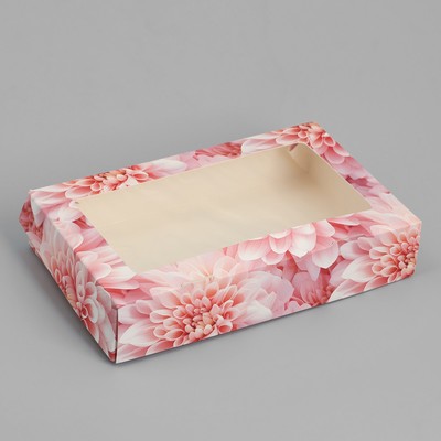 Кондитерская упаковка, коробка с ламинацией «Beauty», 20 х 12 х 4 см