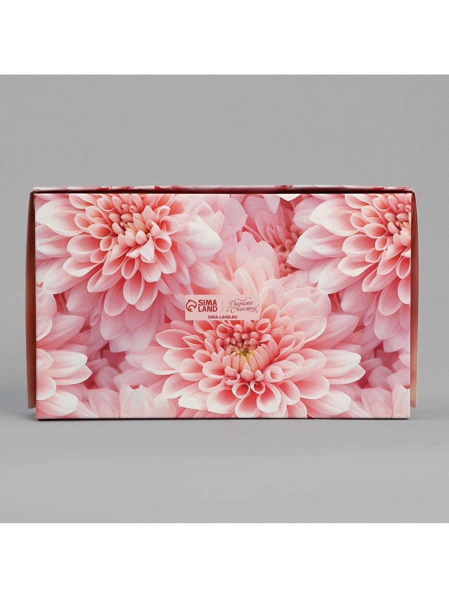Кондитерская упаковка, коробка с ламинацией «Beauty», 20 х 12 х 4 см ...