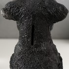 Копилка  "Щеночек Миттель" высота 17 см, ширина 11,5 см, длина 16,5 см черно-белый - Фото 5