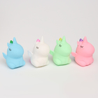 Мялка «Единорог», цвета МИКС (комплект 4 шт) - фото 23947011