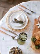 Скатерть «Этель. Уютная пасха», d=148 см, саржа, хлопок, 190 г/м² - Фото 3