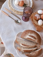 Скатерть «Этель. Пасхальные куличи», d=215 см, 100% хлопок, саржа 190 г/м² - Фото 4