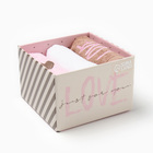 Полотенца махровые «Этель. Радуга», 30×30 см - 3 шт., хлопок 100% - Фото 7