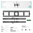 Кронштейн для телевизора Onkron UT4 черный 55"-100" макс.75кг настенный наклон - фото 51516663 Кронштейн для телевизора Onkron UT4 черный 55"-100" макс.75кг настенный наклон - фото 51516663
