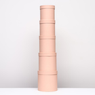 Набор круглых коробок 5 в 1 "Персик", 25 х 25 - 19 х 19 см - фото 23572619