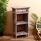 Тумба «Старый Бали», 50×30×90 см, дерево албезия, светло-коричневая - Фото 1