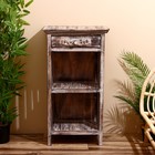 Тумба «Старый Бали», 50×30×90 см, дерево албезия, светло-коричневая - Фото 2