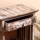 Тумба «Старый Бали», 50×30×90 см, дерево албезия, светло-коричневая - Фото 4