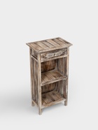 Тумба «Старый Бали», 50×30×90 см, дерево албезия, светло-коричневая - Фото 5