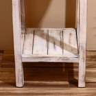 Тумба «Старый Бали», 40×40×80 см, дерево албезия, белая - Фото 5