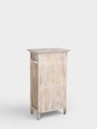 Тумба «Старый Бали», 50×30×90 см, дерево албезия, белая - Фото 5