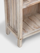 Тумба «Старый Бали», 50×30×90 см, дерево албезия, белая - Фото 8