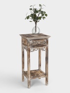 Тумба «Старый Бали», 40×40×80 см, дерево албезия, светло-коричневая - Фото 2