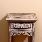 Тумба «Старый Бали», 40×40×80 см, дерево албезия, светло-коричневая - Фото 3