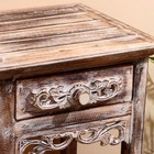 Тумба «Старый Бали», 40×40×80 см, дерево албезия, светло-коричневая - Фото 4