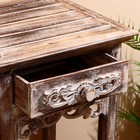 Тумба «Старый Бали», 40×40×80 см, дерево албезия, светло-коричневая - Фото 5