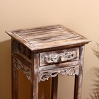 Тумба «Старый Бали», 40×40×80 см, дерево албезия, светло-коричневая - Фото 6