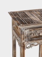 Тумба «Старый Бали», 40×40×80 см, дерево албезия, светло-коричневая - Фото 6