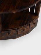 Стеллаж угловой «Бали стайл», 40×40×70 см, дерево албезия, коричневый 9930986