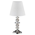 Настольная лампа Crystal Lux, Armando chrome 0180/501, E14, 1х60 Вт, 44х22х22 см, цвет хром - Фото 1