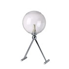 Настольная лампа Crystal Lux, Fabricio 0550/501, G9, 1х7 Вт, 32х24х15 см, цвет хром - Фото 1