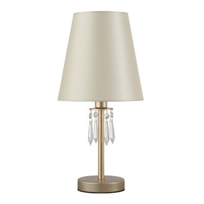 Настольная лампа Crystal Lux, Renata 3591/501, E14, 1х60 Вт, 43х22х22 см, цвет золотой