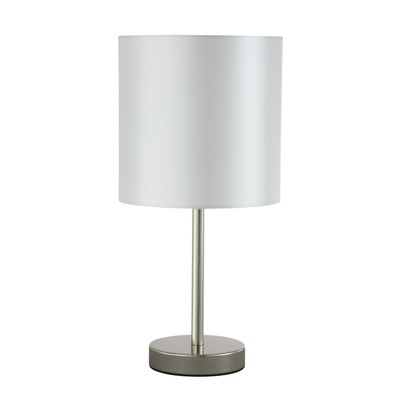 Настольная лампа Crystal Lux, Sergio 2900/501, E14, 1х60 Вт, 40,5х20х20 см, цвет никель
