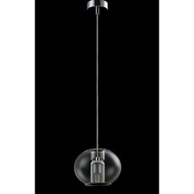 Светильник подвесной Crystal Lux, Beleza 0232/201, G9, 1х5 Вт, 12,5х17,5х17,5 см, цвет хром