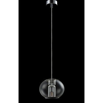 Светильник подвесной Crystal Lux, Beleza 0232/201, G9, 1х5 Вт, 12,5х17,5х17,5 см, цвет хром