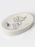 Аксессуары для ванной Доляна «Изящество», 4 предмета, дозатор 250 мл, мыльница, 2 стакана, белые - Фото 7