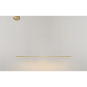 Светильник подвесной Crystal Lux, Clt 035 1400/230, LED, 1х20 Вт, 100х120х1,6 см, цвет золотой