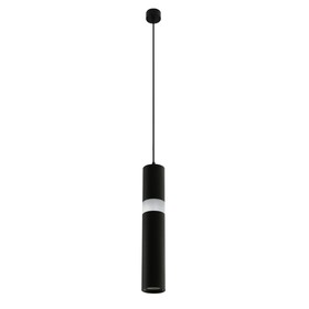 Светильник подвесной Crystal Lux, Clt 038 1400/204, LED, 36х6,3х6,3 см, цвет чёрный