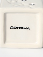 Аксессуары для ванной Доляна «Цветочный барельеф», 4 предмета, дозатор 270 мл, мыльница, 2 стакана 210 мл, белые - Фото 7