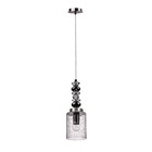 Светильник подвесной Crystal Lux, Mateo 2400/201, E27, 1х60 Вт, 35х12х12 см, цвет хром - фото 303814871