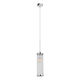 Светильник подвесной Crystal Lux, Tadeo 3030/201, E14, 1х40 Вт, 34х10х10 см, цвет хром