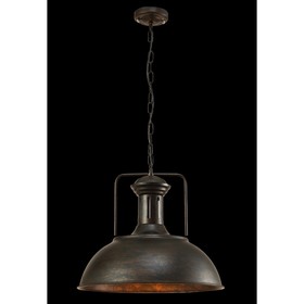 Светильник подвесной Crystal Lux, Toledo 3201/201, E27, 1х60 Вт, 22,5х40,5х40,5 см, цвет коричневый