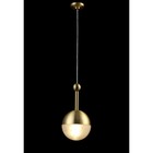 Светильник подвесной Crystal Lux, Truena 3240/201, G9, 1х5 Вт, 19х10х10 см, цвет бронза - Фото 4