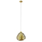 Светильник подвесной Crystal Lux, Verano 3710/201, G9, 1х15 Вт, 11х12х12 см, цвет золотой - фото 303814933