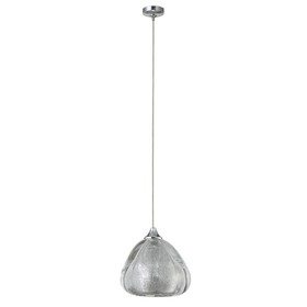 Светильник подвесной Crystal Lux, Verano 3711/201, G9, 1х15 Вт, 11х12х12 см, цвет серебро