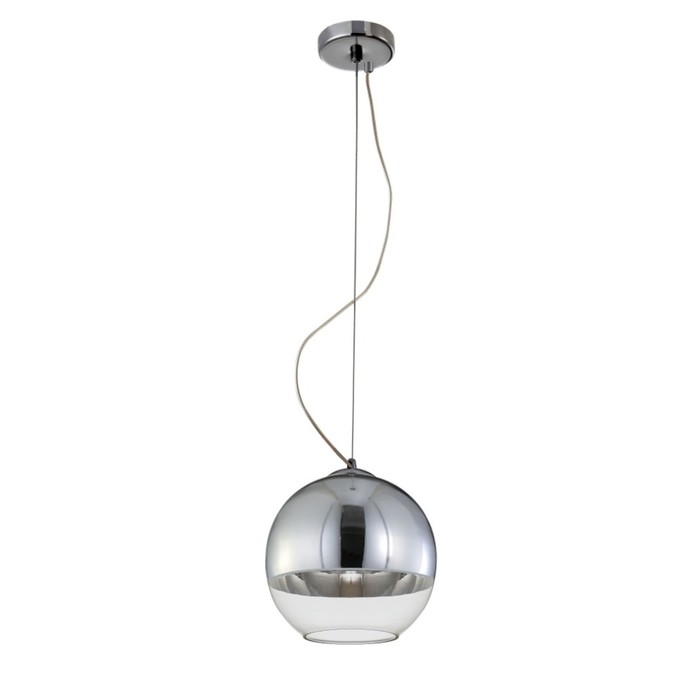Светильник подвесной Crystal Lux, Woody 3360/201, E27, 1х60 Вт, 30х20х20 см, цвет хром - Фото 1