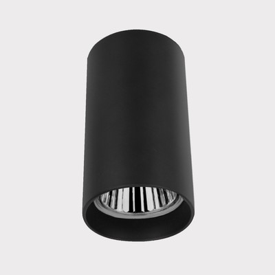 Светильник потолочный Crystal Lux, Clt 015 1400/124, GU10, 1х35 Вт, 10х5,6х5,6 см, цвет чёрный