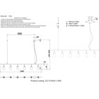 Светильник потолочный Crystal Lux, Clt 015 1400/236, GU10, 6х50 Вт, 150х120х5,6 см, цвет чёрный - Фото 4