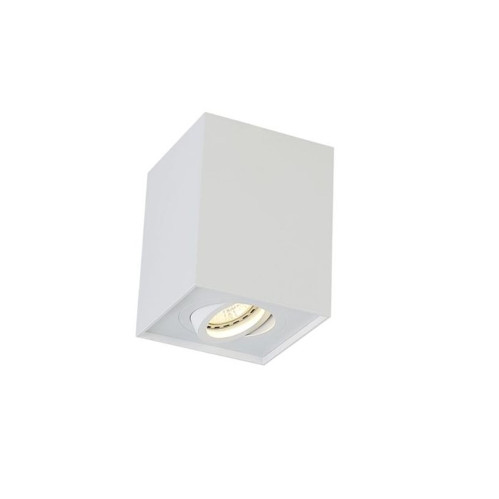Светильник потолочный Crystal Lux, Clt 420 1400/111, GU10, 1х50 Вт, 12,5х9,6х9,6 см, цвет белый - Фото 1