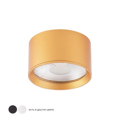 Светильник потолочный Crystal Lux, Clt 525 1400/258, LED,10 Вт, 4,5х24х9,5 см, цвет золотой