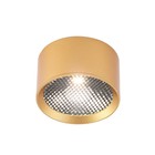Светильник потолочный Crystal Lux, Clt 525 1400/258, LED,10 Вт, 4,5х24х9,5 см, цвет золотой - Фото 4