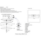 Светильник потолочный Crystal Lux, Jewel 2111/108, E27, 8х60 Вт, 11х70х70 см, цвет хром - Фото 3