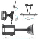 Кронштейн для телевизора Kromax PIXIS-XL-2 черный 40"-90" макс.50кг настенный поворот и нак 102951 - фото 51516960 Кронштейн для телевизора Kromax PIXIS-XL-2 черный 40"-90" макс.50кг настенный поворот и нак 102951 - фото 51516960